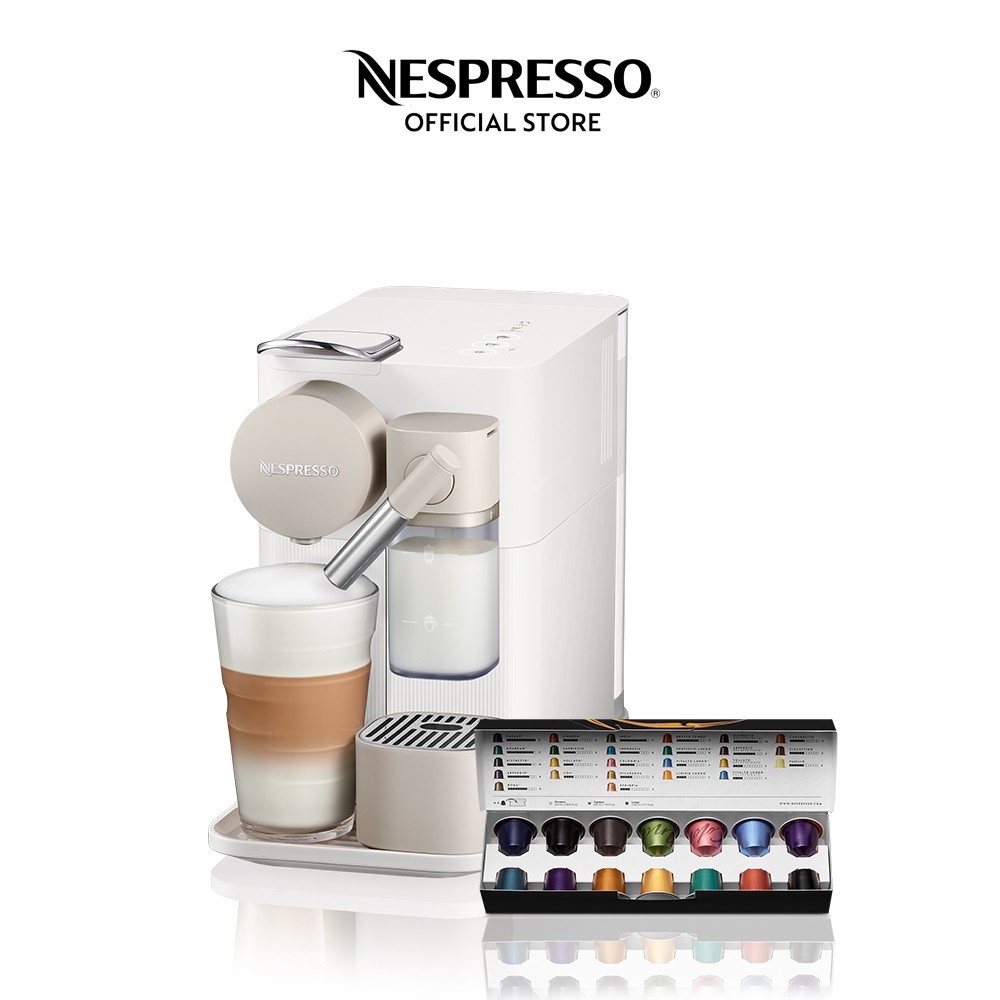 [Mã ELHADEV giảm 4% đơn 300K] Máy pha cà phê Nespresso Lattissima One Trắng