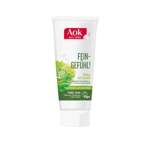 Tẩy da chết  Aok seesand Peeling, cho mặt và body, hàng Đức