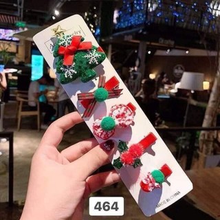 Sét kẹp tóc Noel siêu cute