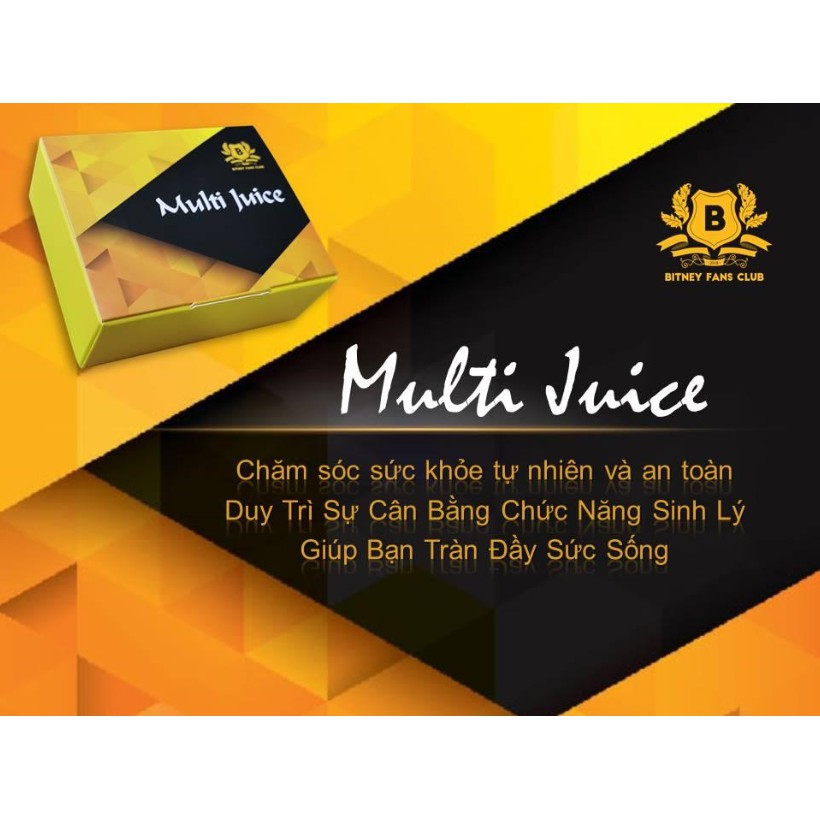 MULTI JUICE NƯỚC ÉP ĐA NĂNG