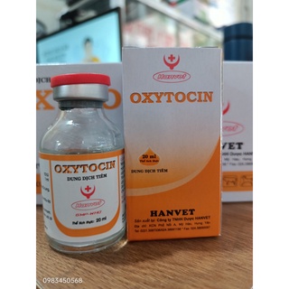 OXYTOCIN hanvet. Thúc đẻ - kích đẻ, kích sữa, liệt tử cung, làm sạch tử cung sau sinh