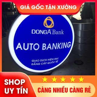 Biển hộp đèn hút nổi mica