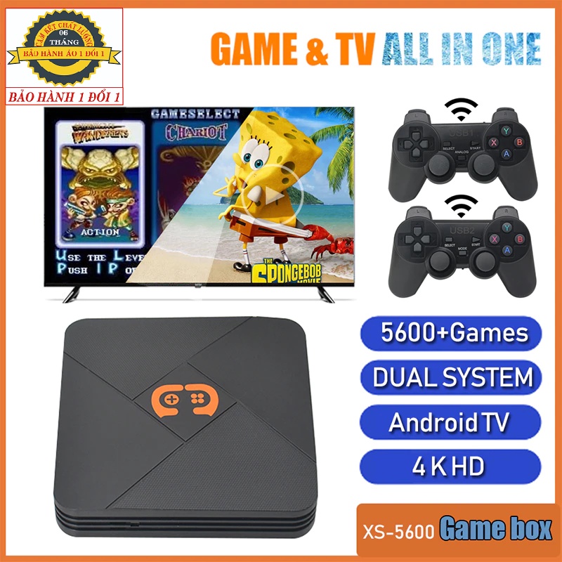 🤞PSP / PS1 / FC / NES🤞 Máy Chơi Game Cầm Tay Điện Tử 4 Nút HDMI Không Dây Tích Hợp Hơn 5600+ Trò Chơi Khác Nhau Cổ Điển