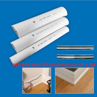 NẸP BÁN NGUYỆT,NẸP SÀN 60mmX22mm DÀI 1,2M TIẾN PHÁT