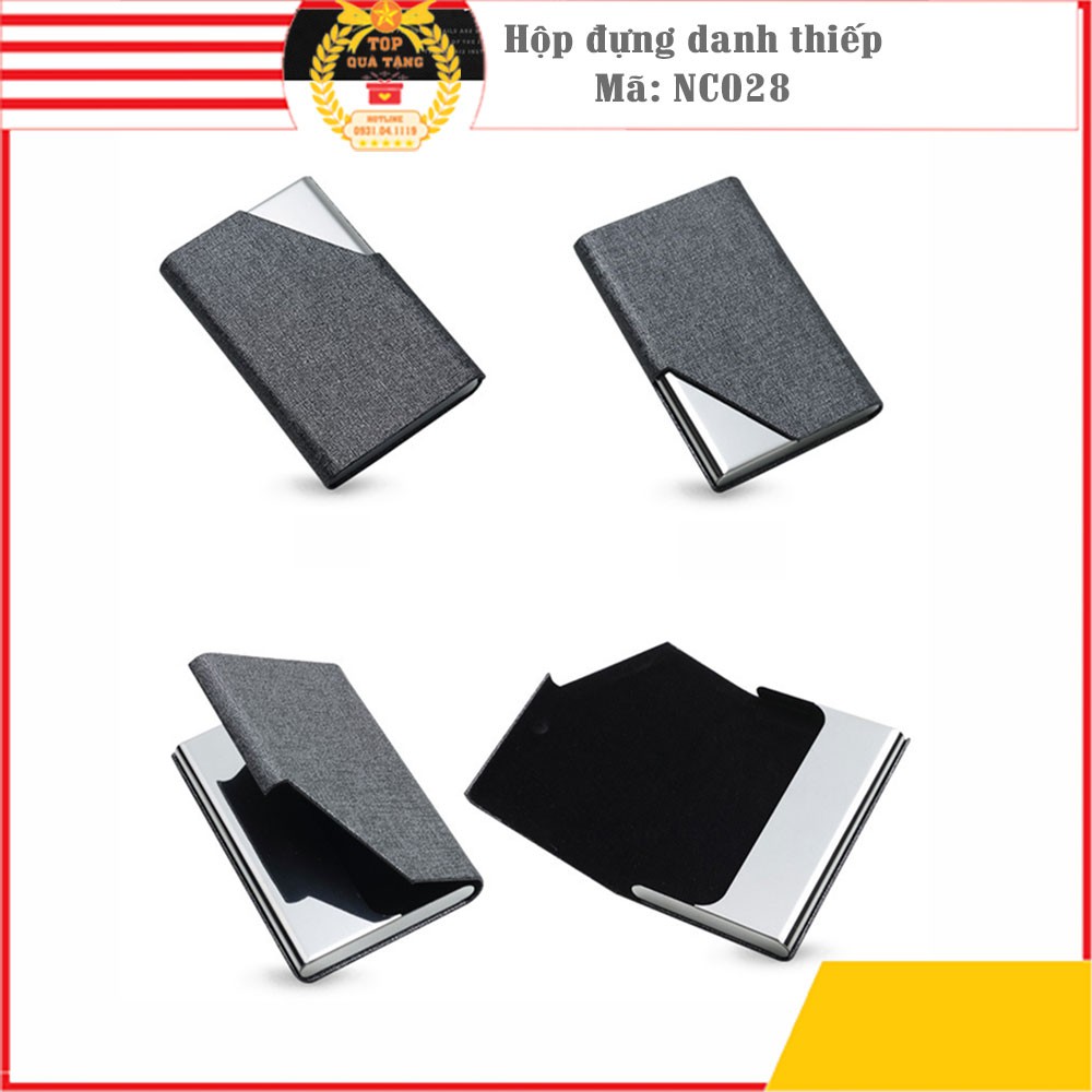 Hộp đựng card visit cao cấp khắc tên theo yêu cầu Mã Số NC028
