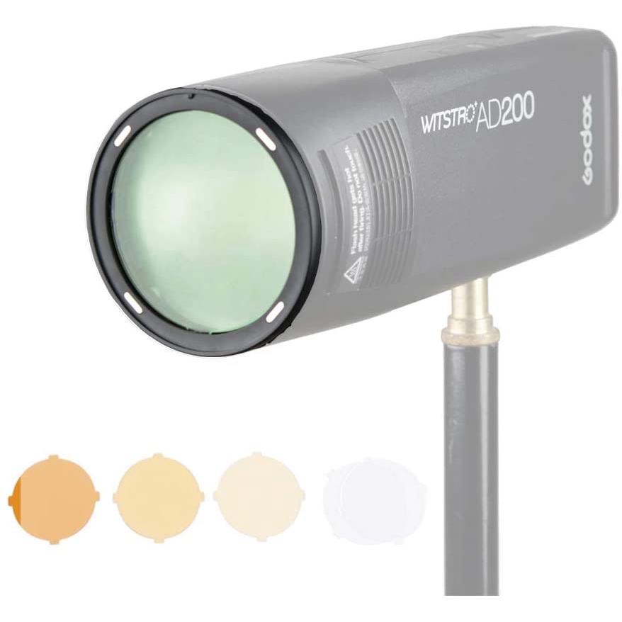 Bộ lọc màu Godox AK-R16 cho đèn Flash Godox H200R Godox V1 Flash Series V1-S,V1-N,V1-C