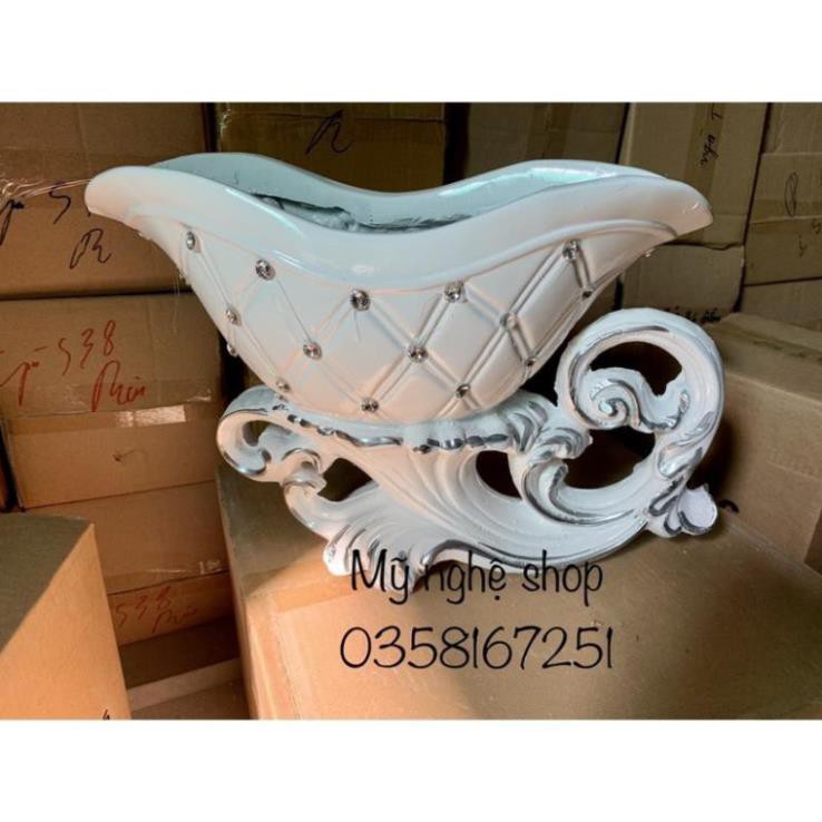 thuyền số 5 Bình hoa composite