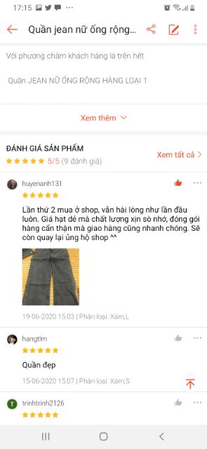 Quần jean nữ ống rộng màu xám cao cấp | WebRaoVat - webraovat.net.vn