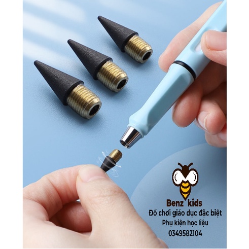 Bút chì vĩnh cửu siêu bền siêu đẹp dễ tẩy xóa cho giáo viên / các bé tập viết/ tập vẽ - Benzkids