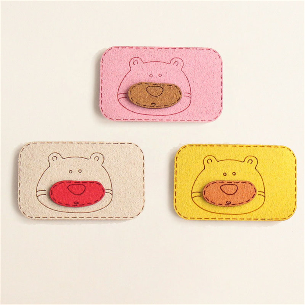 1 Miếng Dán Tóc Nữ Hình Hoạt Hình Dễ Thương