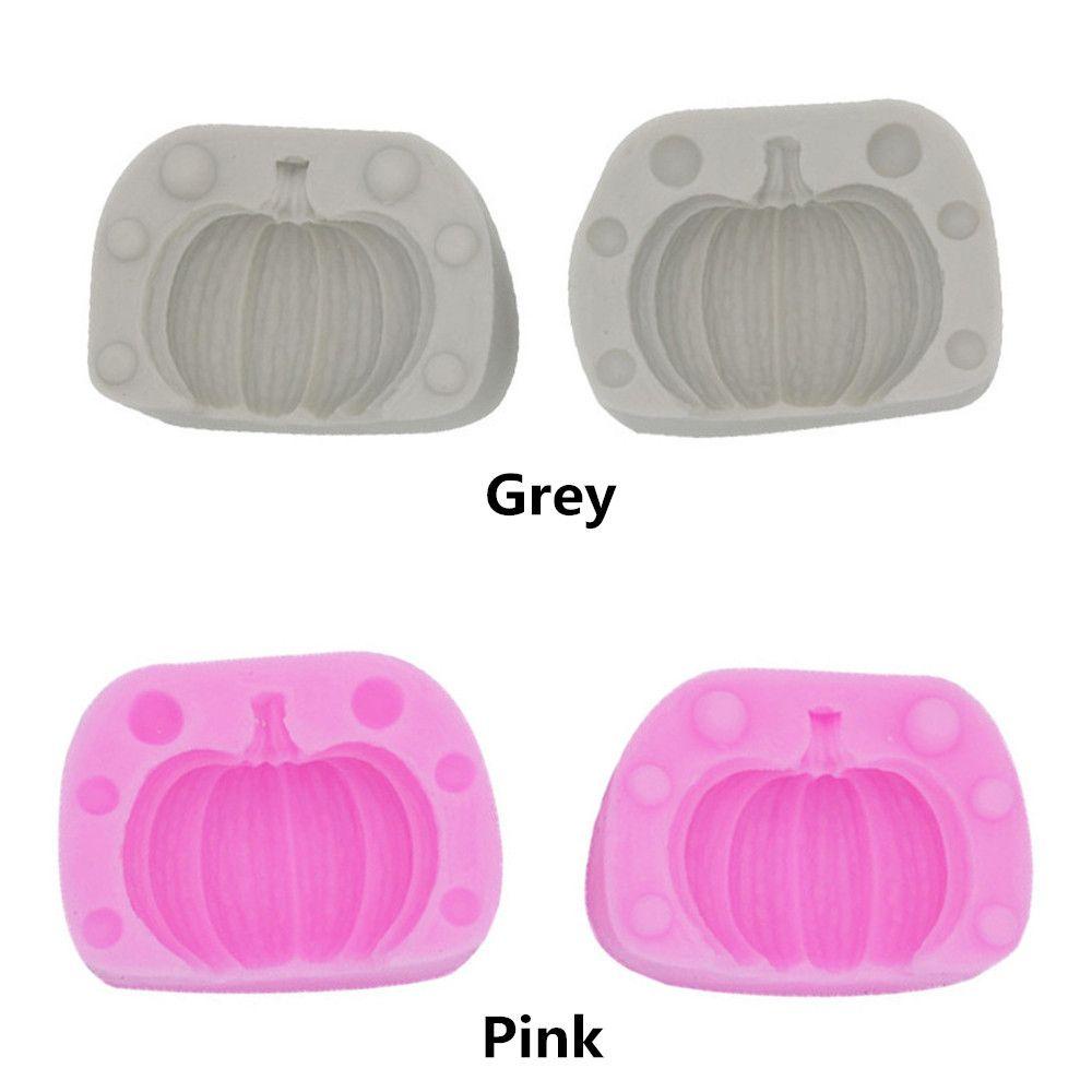 Khuôn Làm Bánh / Xà Phòng Chất Liệu Silicone Tự Làm Hình Bí Ngô 3D