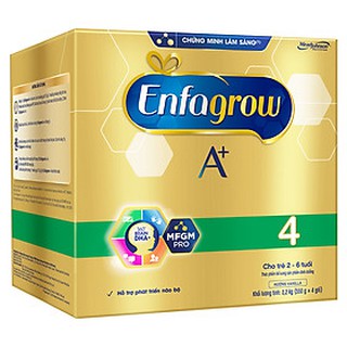Sữa bột enfagrow 4 hộp giấy 2,2 kg date mới