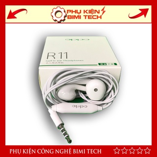 Tai nghe có dây Oppo R11 cổng 3.5mm