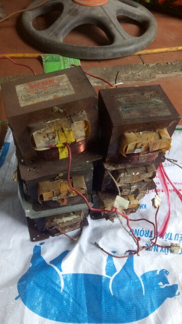 Biến áp lò vi sóng tháo máy