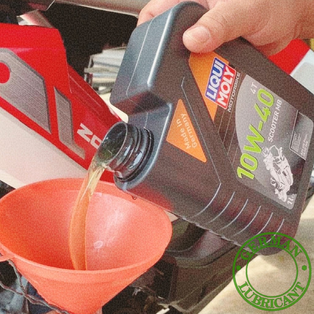 Dầu nhớt xe tay ga Liqui Moly Scooter MB 10w40 API SN Plus (1L)