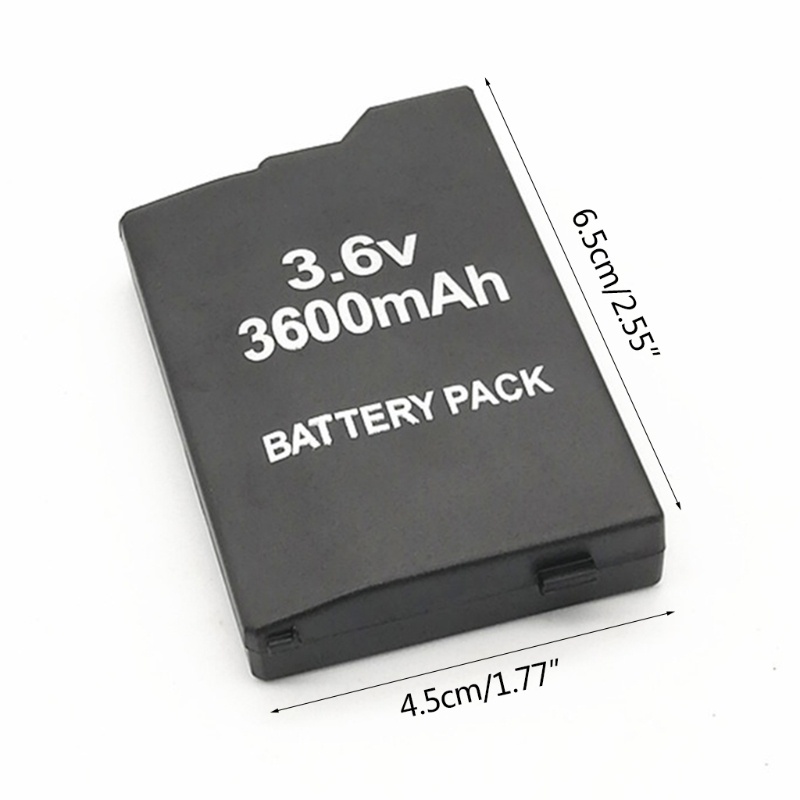 Set 2 Pin 3.6v 3600mah Thay Thế Cho Tay Cầm Chơi Game Psp 2000 Psp 3000 Play | BigBuy360 - bigbuy360.vn