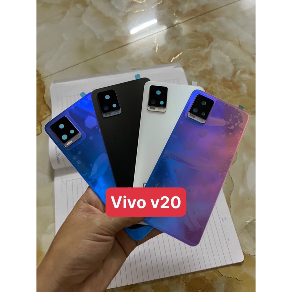 Kính lưng zin mới thay thế lưng điện thoại vivo v20 -2021