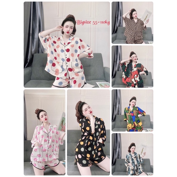Bigsize Đùi Lụa 50-100kg Pijama | BigBuy360 - bigbuy360.vn