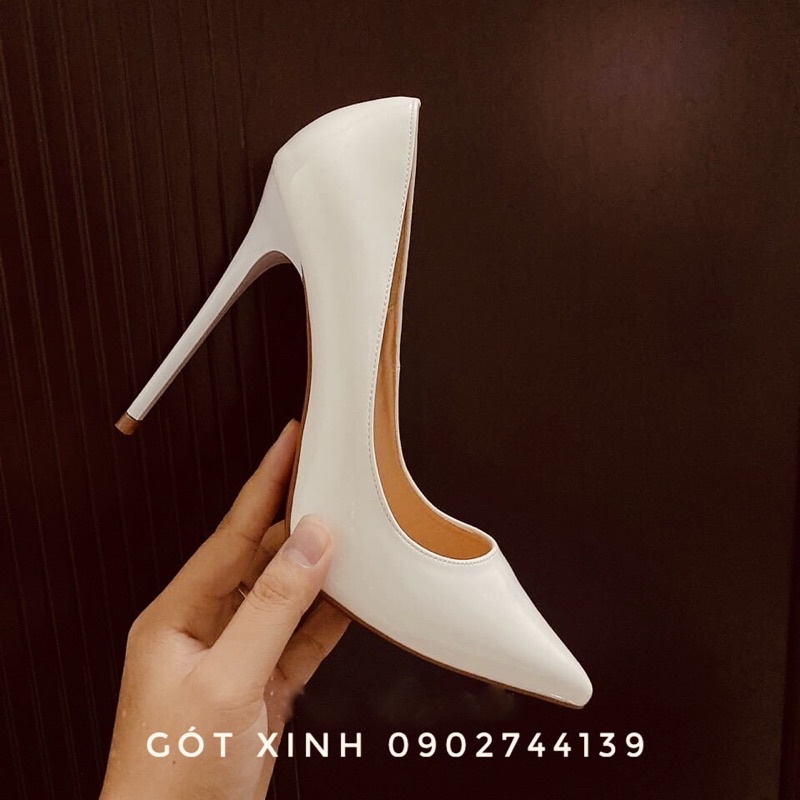 Giày cao gót mũi nhọn 12cm