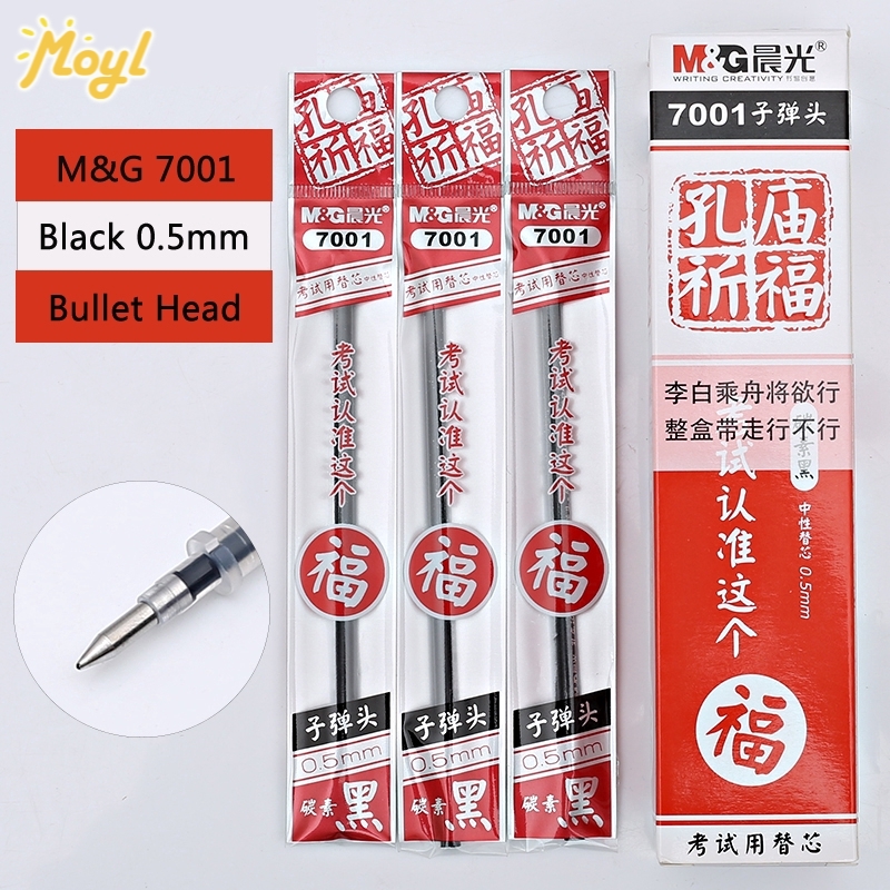 Set 10 Ruột Bút Bi Thay Thế 0.5mm