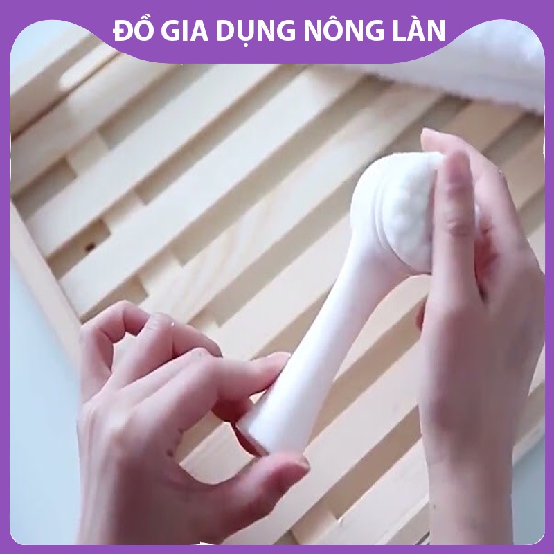 Cọ rửa mặt 2 đầu Hàn Quốc giúp loại bỏ bụi bẩn, bã nhờn, se khít lỗ chân lông hiệu quả NL Shop