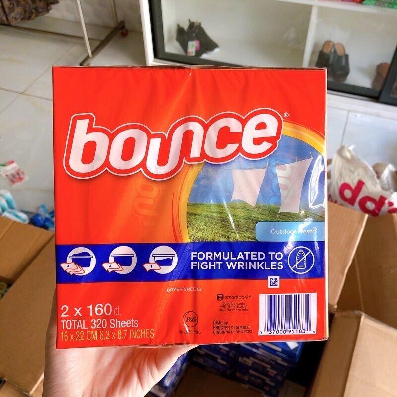 Giấy thơm Bounce, Kirkland -  chính hãng xuất xứ Mỹ