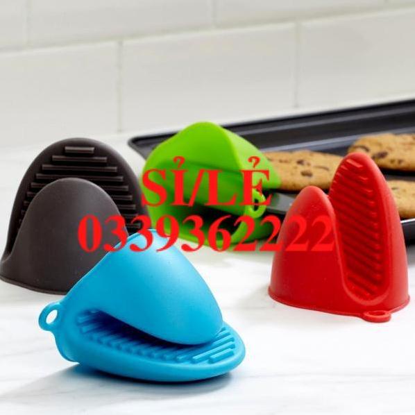 [ COCOLOVE ] Cặp găng tay bắc nồi bằng silicon hình mỏ vịt  HAIANHSHOP