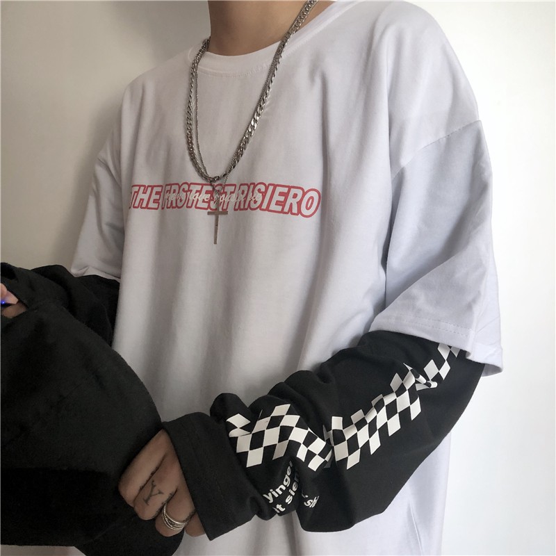 Áo thun nam nữ (không kèm tay dài) form rộng Yinxx, áo phông tay lỡ ATL52 | BigBuy360 - bigbuy360.vn