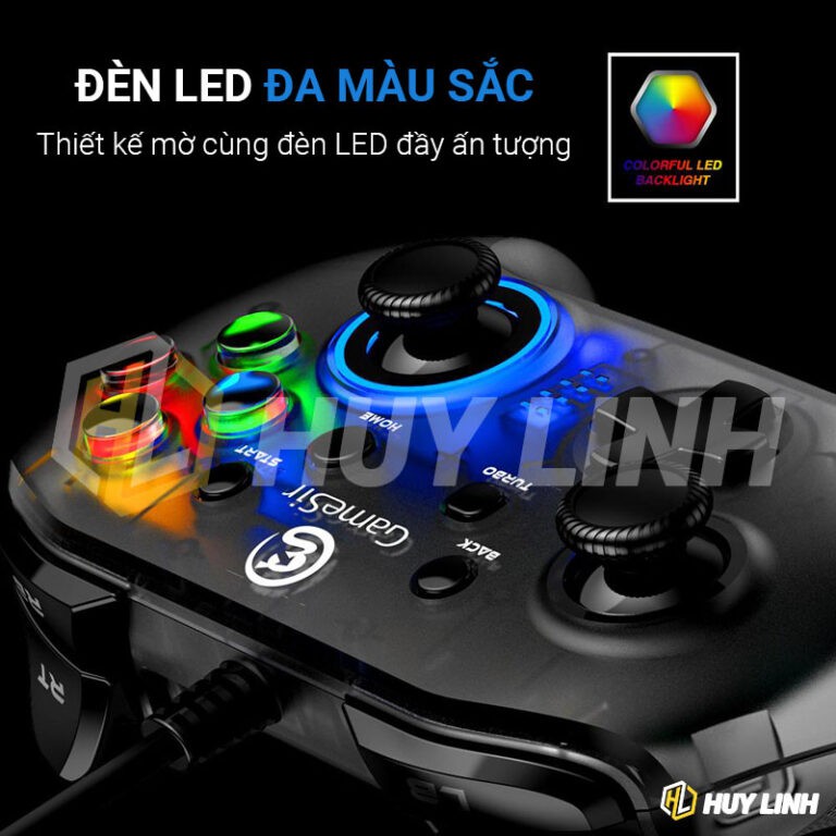 Tay cầm chơi game Gamesir T4W || Có rung