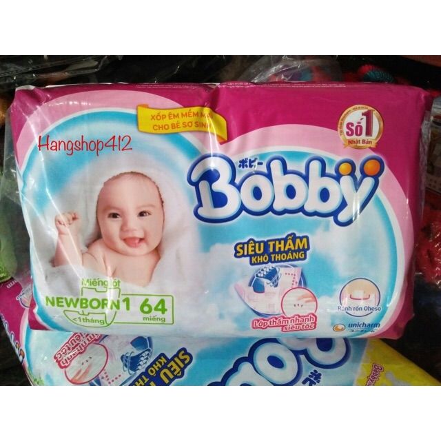 Tã/bỉm Miếng lót sơ sinh Bobby Newbron 1
