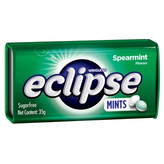 Kẹo Ngậm Không Đường Eclipse Vị Bạc Hà Lục 35G