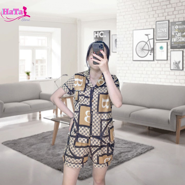 Pijama - Bộ ngủ lụa latinh Sammi_Beauty cao cấp hơn Bộ lụa satin. Hàng Việt Nam Xuất Khẩu 2021
