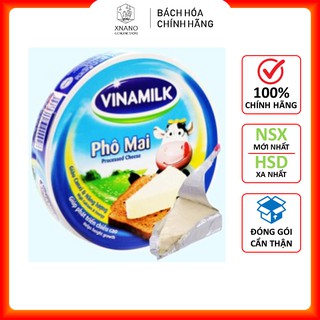 Phô mai Con bò cười Vinamilk 💖𝐅𝐑𝐄𝐄𝐒𝐇𝐈𝐏💖 hộp giấy 8 miếng 120g