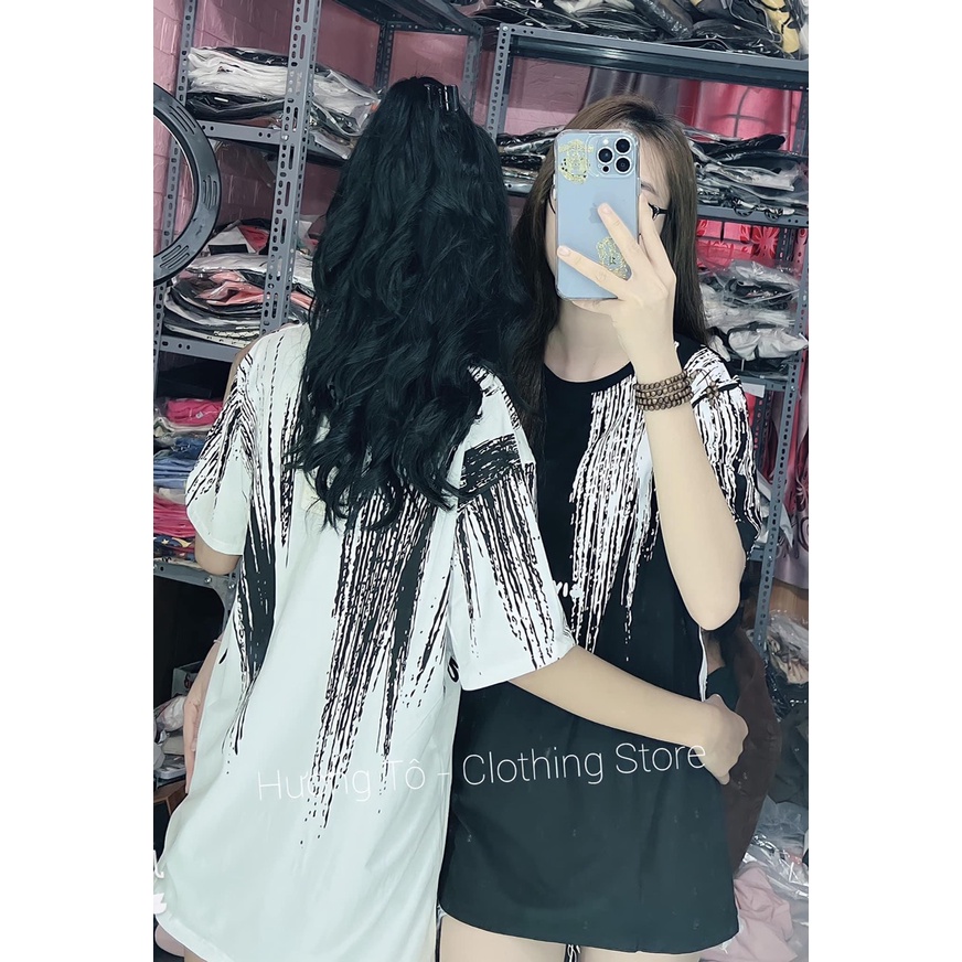[HÀNG MỚI GIÁ ĐẸP SALE CỰC HẤP DẪN] Áo phông loang vệt in cả mặt trước và sau nam nữ mặc cực đep chất chơi là đây chứ đâ