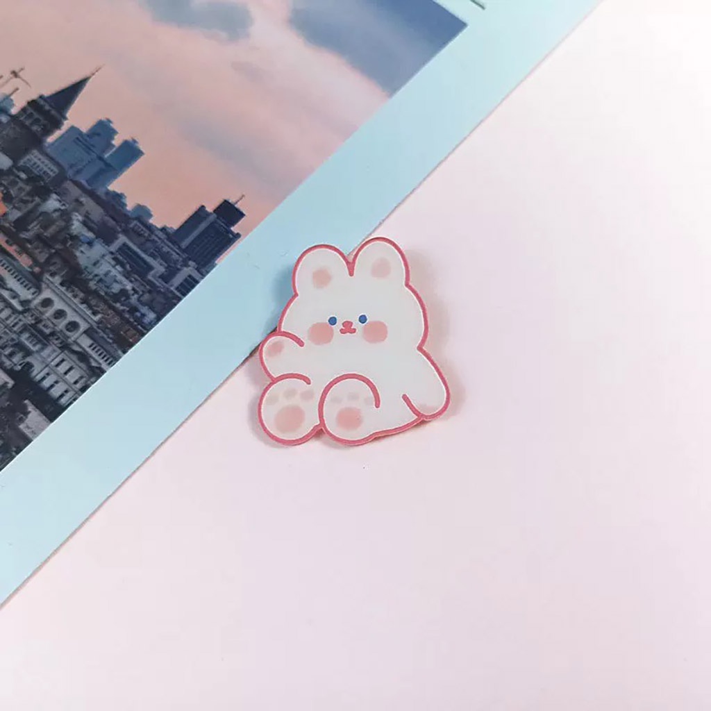 Phụ kiện sticker gim cài trang trí balo túi ví xinh xắn dễ thương VUAGIARE999 ST100