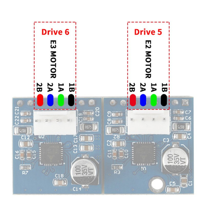 Mô Đun Điều Khiển Mở Rộng Kênh Kép Tmc2224 Cho Máy In 3d Duet 2 Maestro