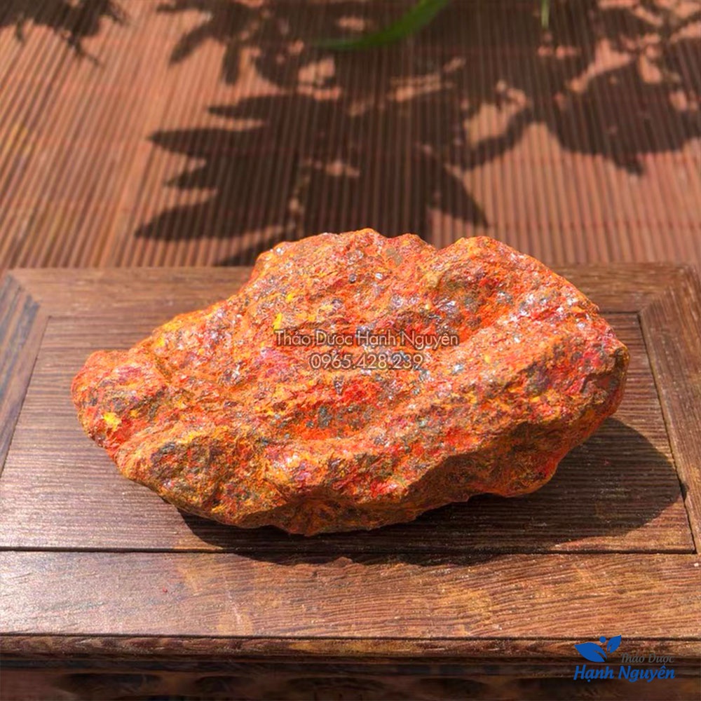 Đá hùng hoàng 100g (Hồng hoàng, hùng tín) - Thảo Dược Hạnh Nguyên