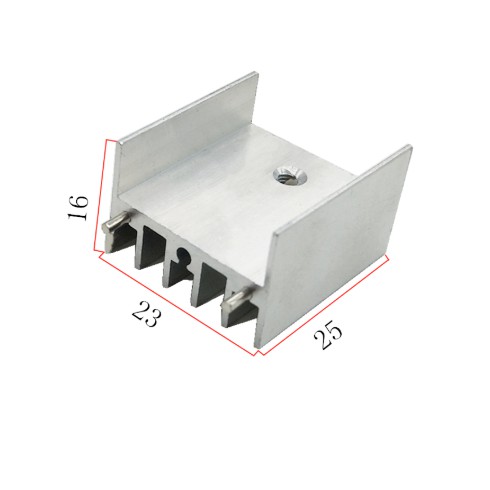 Nhôm tản nhiệt SÒ, IC, CHIP SET, LED nhiều hình dạng