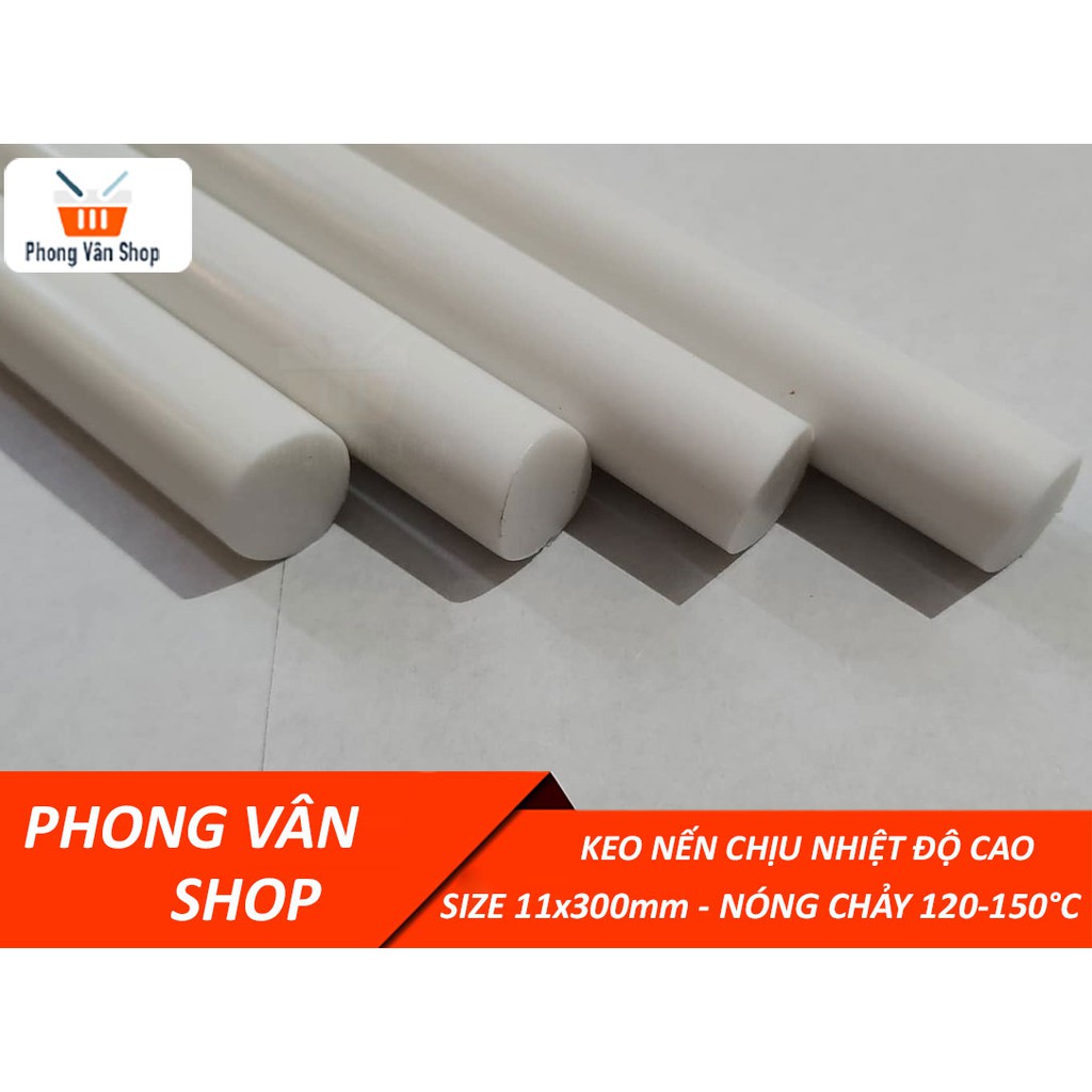 5 Keo nến chịu nhiệt độ cao 120-150°C - loại 7mm 11mm dài 30cm