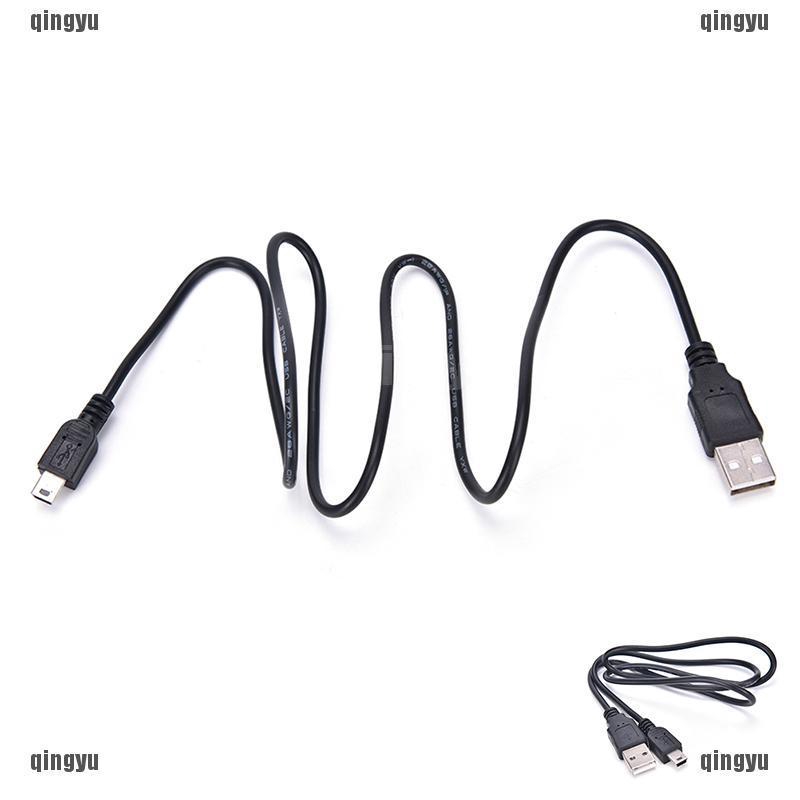 Cáp MINI USB DàI 1m ChuẩN Type A Sang 5 Pin B Cho ĐiệN ThoạI MP3