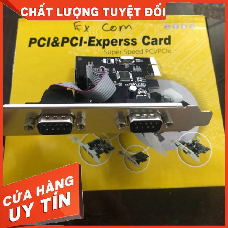 Card PCI &amp; PCI TO 2 Com. Dùng cho MAIN H61, H81, H110