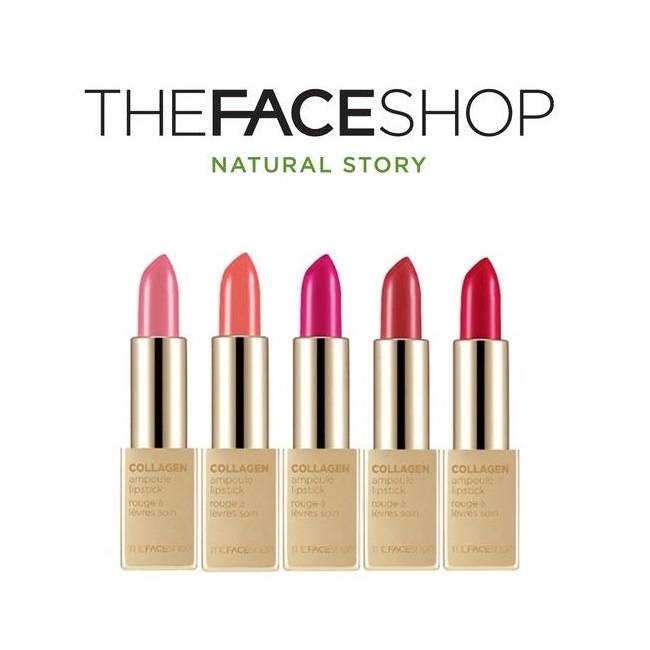 Fmgt Collagen Ampoule Lipstick 3.5g  Giúp Dưỡng Ẩm Hiệu Quả