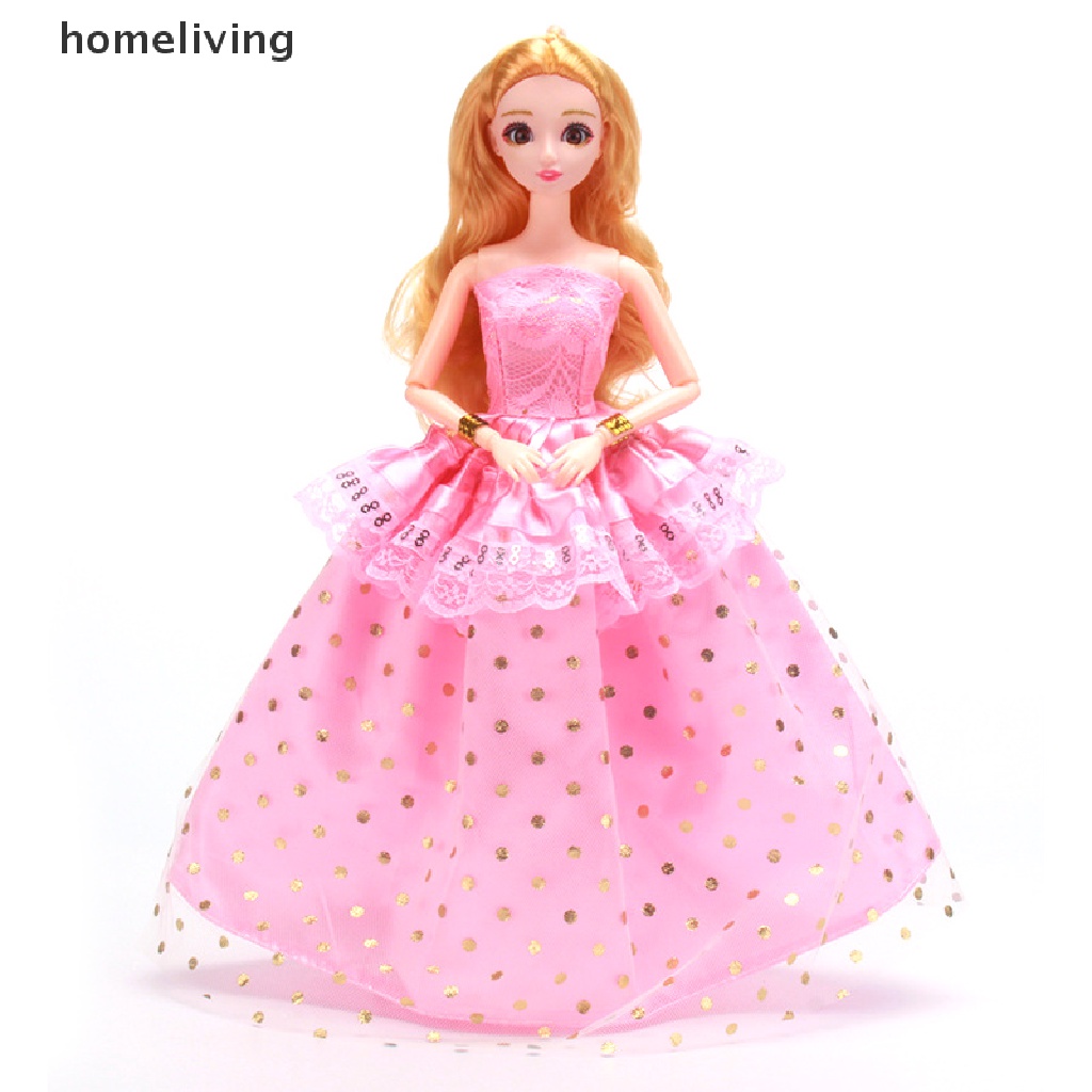 Set 5 Đầm Công Chúa Đồ Chơi Cho Búp Bê Barbie 29CM