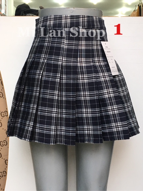 Chân váy tennis xếp ly kẻ caro nhiều màu | BigBuy360 - bigbuy360.vn