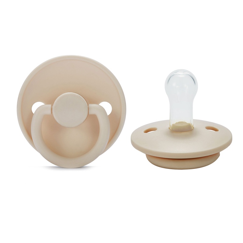 Núm Ti Giả Silicone An Toàn Cho Bé 6-18 Tháng Tuổi