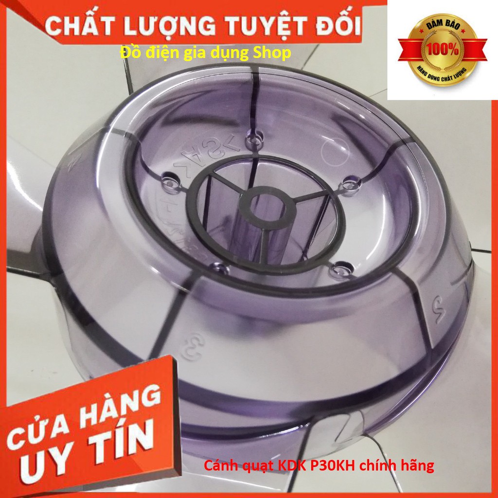 Cánh quạt KDK model P30KH chính hãng - cánh dùng chung cho quạt lửng Panasonic F307KH