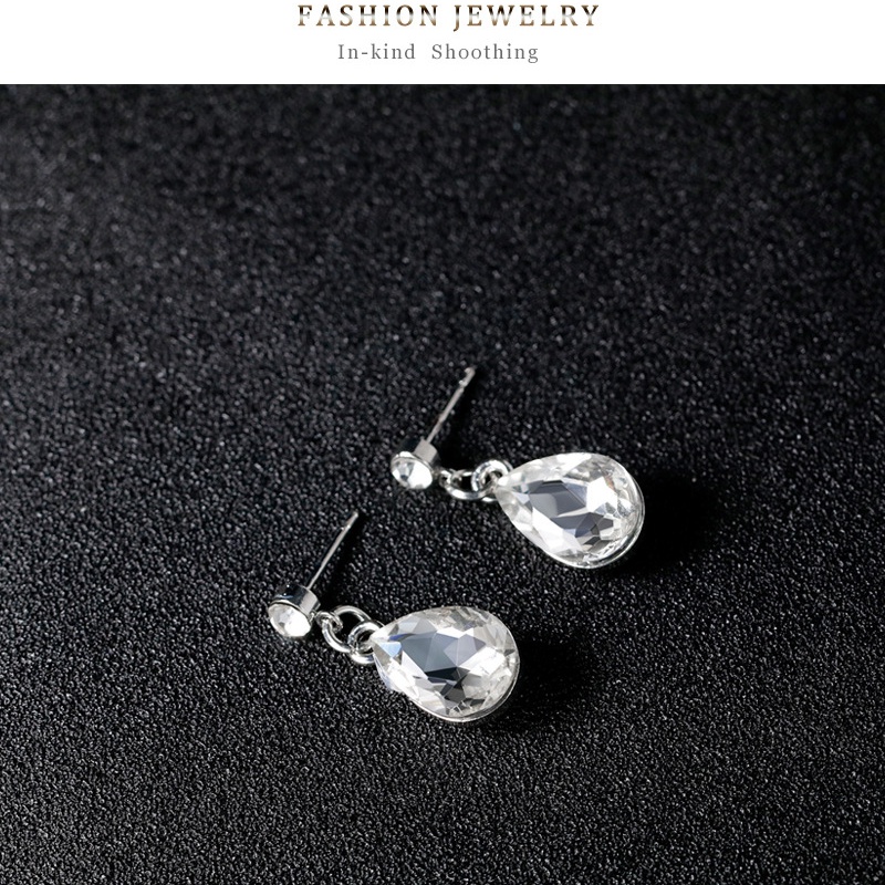 Bộ Trang Sức Bằng Hợp Kim Đính Pha Lê Cao Cấp Thời Trang