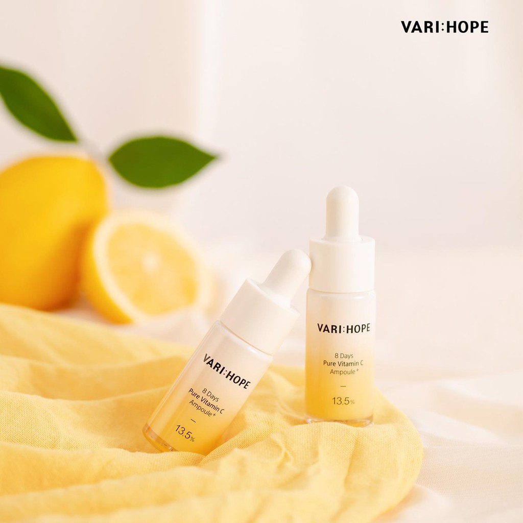 Tinh Chất Dưỡng Trắng Da Trong 8 Ngày VariHope 8 Days Pure Vitamin C Ampoule Plus 15g | BigBuy360 - bigbuy360.vn