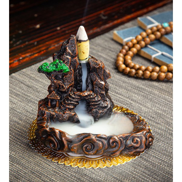 Thác khói trầm hương 🎁FREESHIP +Tặng 1 nụ trầm🎁 Thác khói phong thuỷ bằng gốm sứ | BigBuy360 - bigbuy360.vn