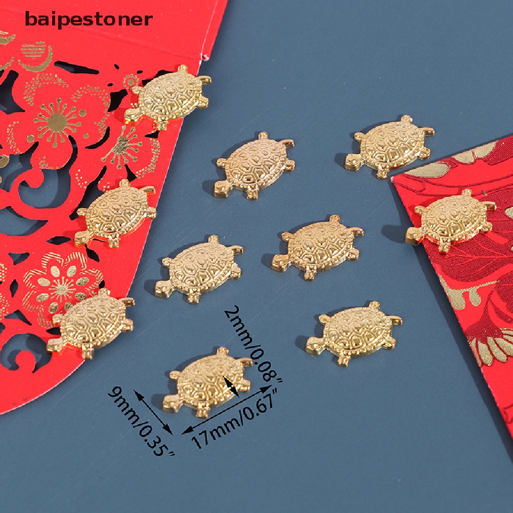 Bộ 10 Con Rùa Vàng Phong Thủy May Mắn